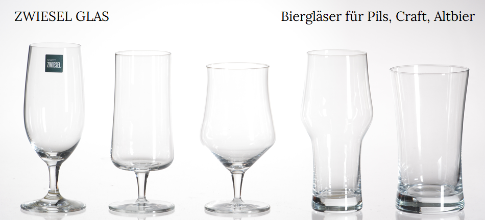 Bierglser fr Pils, Craft, Altbier